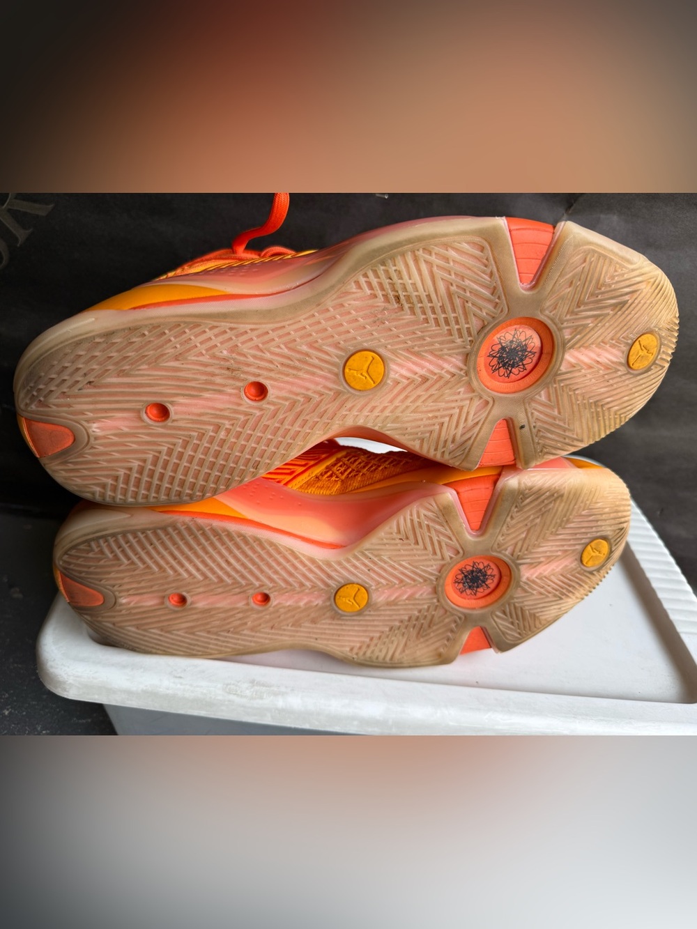 Air Jordan 38 Lows - Taxi / Safety Orange - Picture 5 of 5